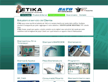 Tablet Screenshot of etika-ravenna.com